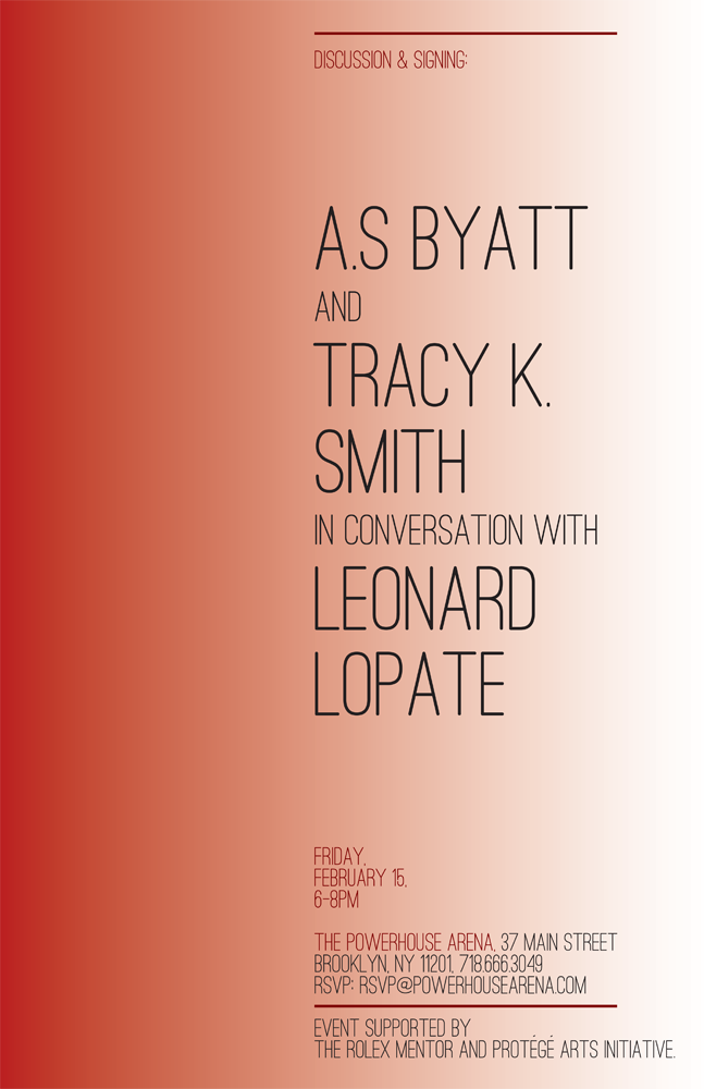 Discussion & Signing: A.S. Byatt & Tracy K. Smith in Conversation with Leonard Lopate