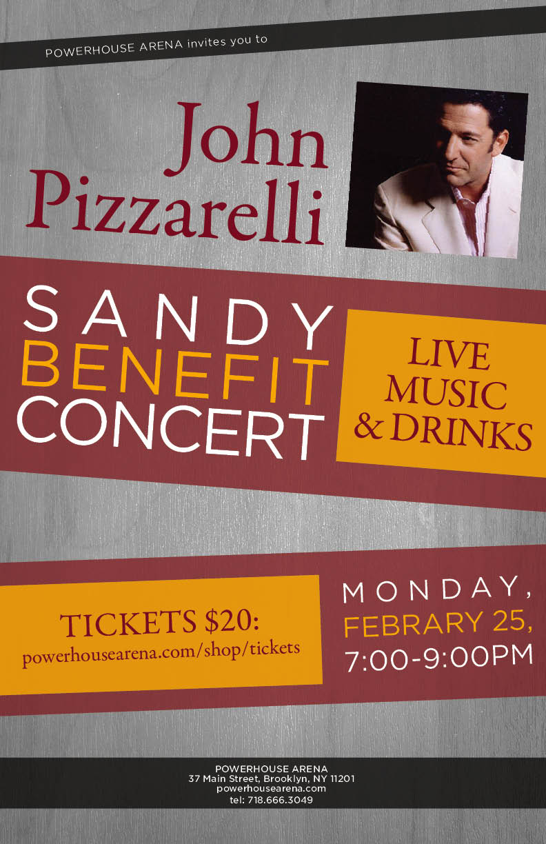 John Pizzarelli Sandy Benefit Concert