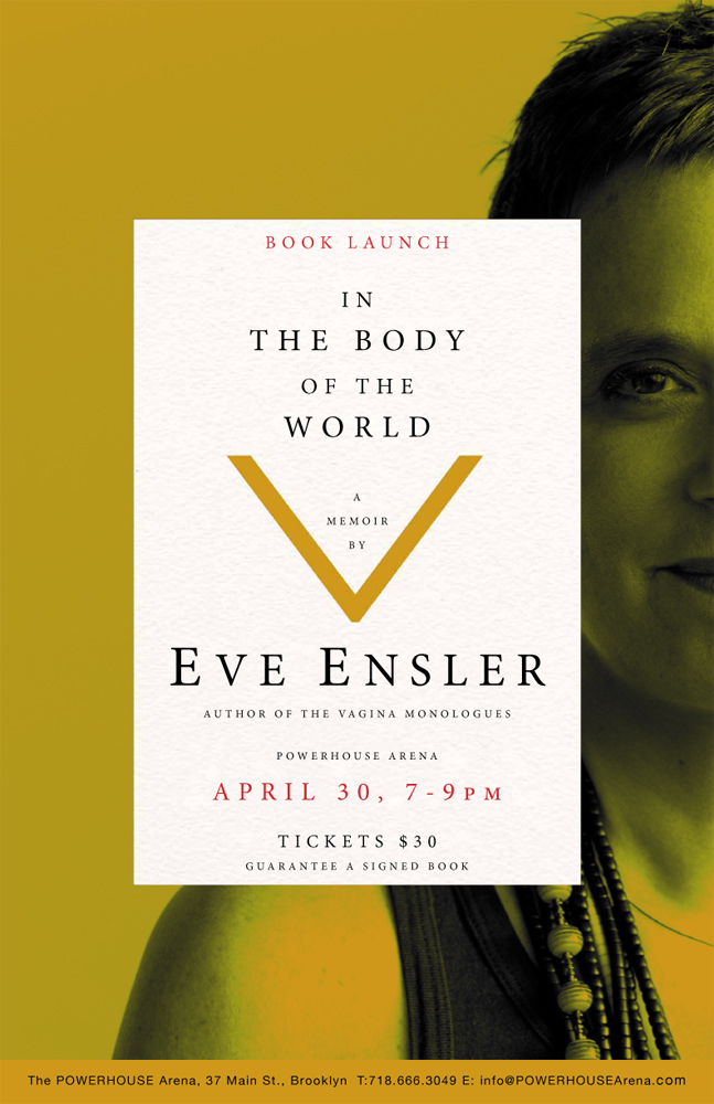 Book Launch: In the Body of the World by Eve Ensler 