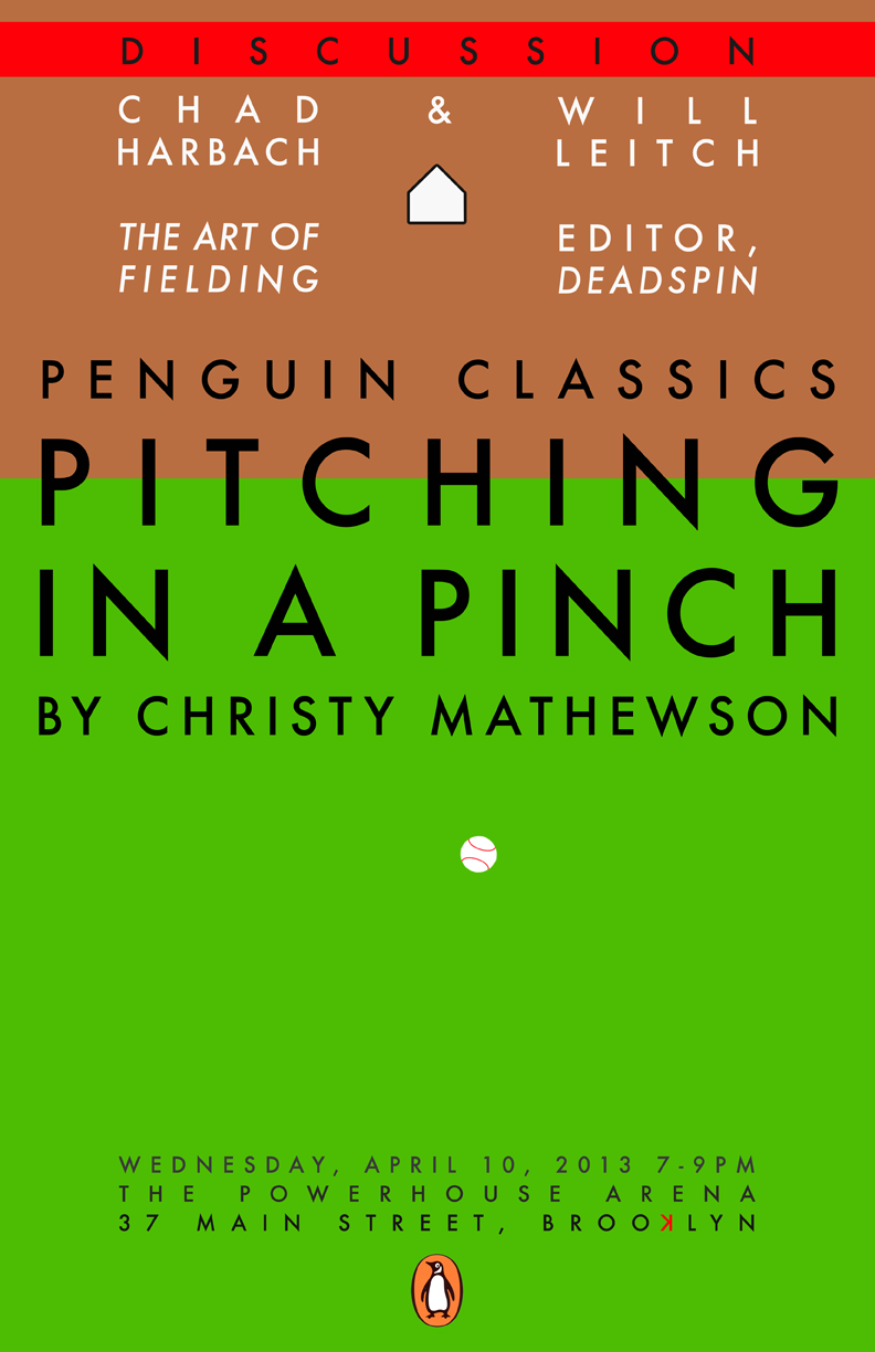 Pitching in a Pinch featuring Chad Harbach & Will Leitch (Deadspin)