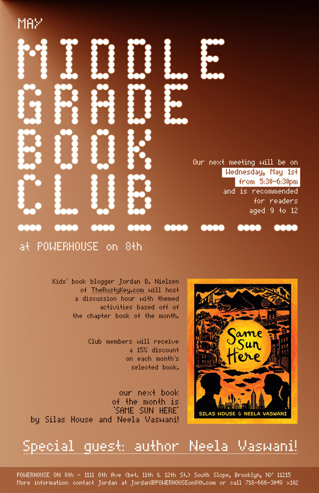 Middle Grade Book Night at POWERHOUSE on 8th