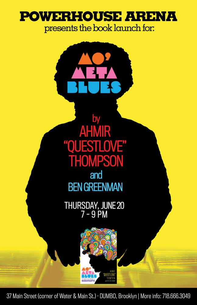 Book Launch: Mo’ Meta Blues by Ahmir “Questlove” Thompson & Ben Greenman