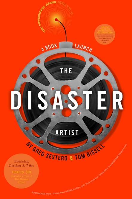 Book Launch: The Disaster Artist by Greg Sestero and Tom Bissell
