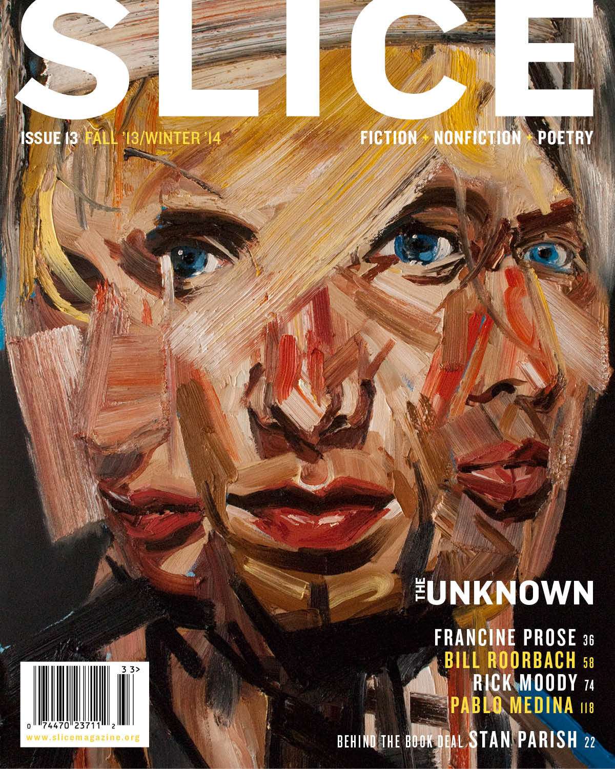 Magazine Launch: Slice issue no. 13, with Justin Taylor, Jennifer Miller, Scott Cheshire, Julia Fierro, Dina Nayeri, Ted Thompson, Fiona Maazel, Stan Parish, Julie Sarkissian, Paul Florez, Susan Daitch, and Helen Phillips