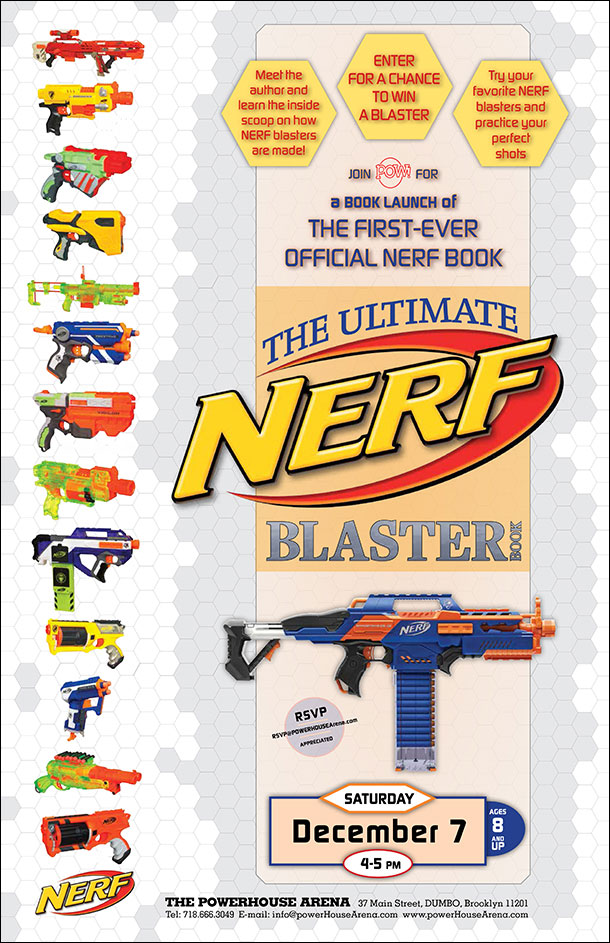 Book Launch: NERF: Ultimate Blaster Book