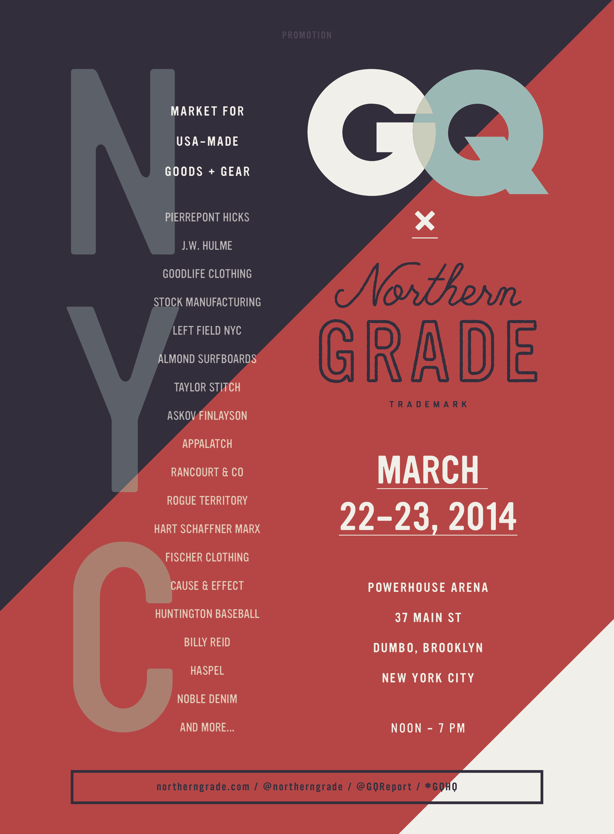 GQ x Northern Grade Pop-Up Market