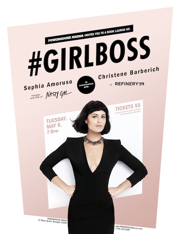 Book Launch: #GIRLBOSS by Sophia Amoruso, with Christene Barberich of Refinery29