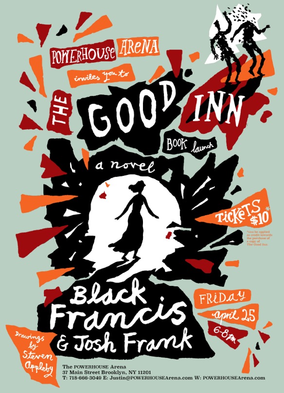 Book Launch: The Good Inn by Black Francis & Josh Frank, with Steven Appleby