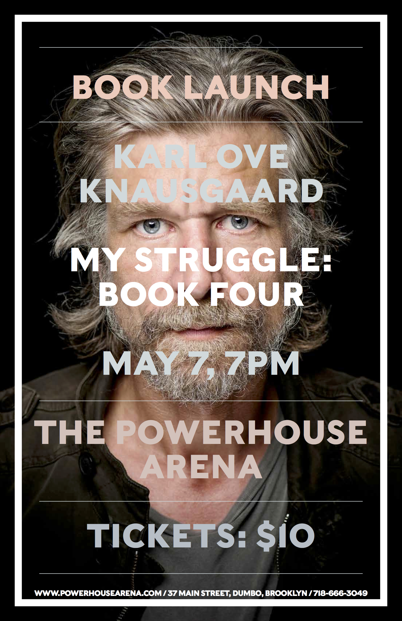 NYC Book Launch: My Struggle: Book Four by Karl Ove Knausgaard with Ben Lerner