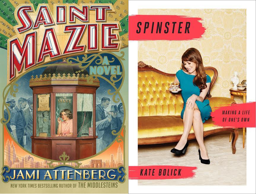 The Books Beneath the Bridge reading of: Saint Mazie and Spinster by Jami Attenberg and Kate Bolick