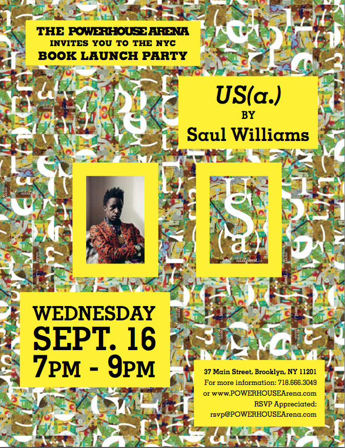 Official Brooklyn Book Festival Bookend Event: US(a.) by Saul Williams in conversation with Miles Marshall Lewis