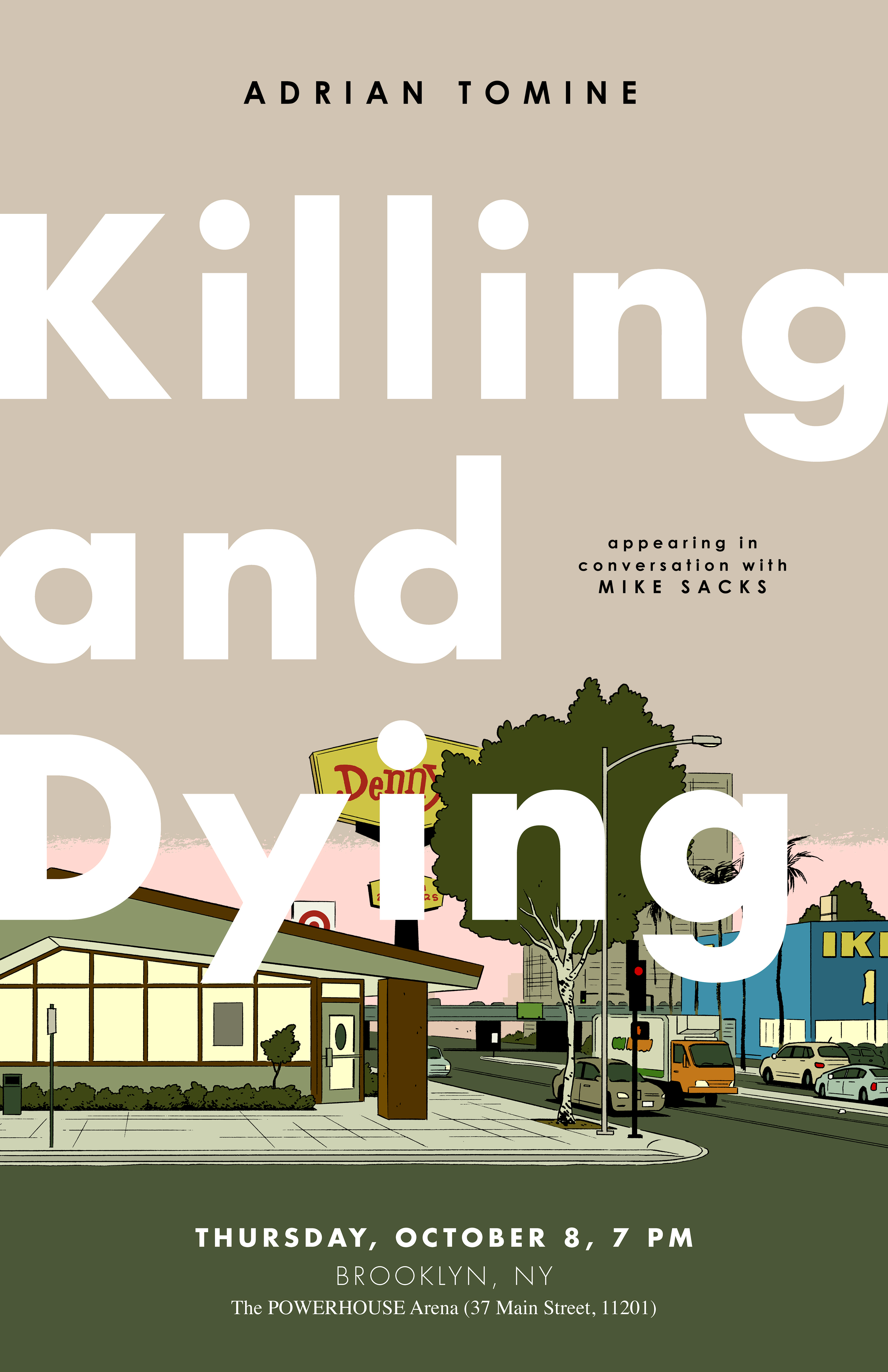 Book Launch: Killing and Dying by Adrian Tomine with Mike Sacks