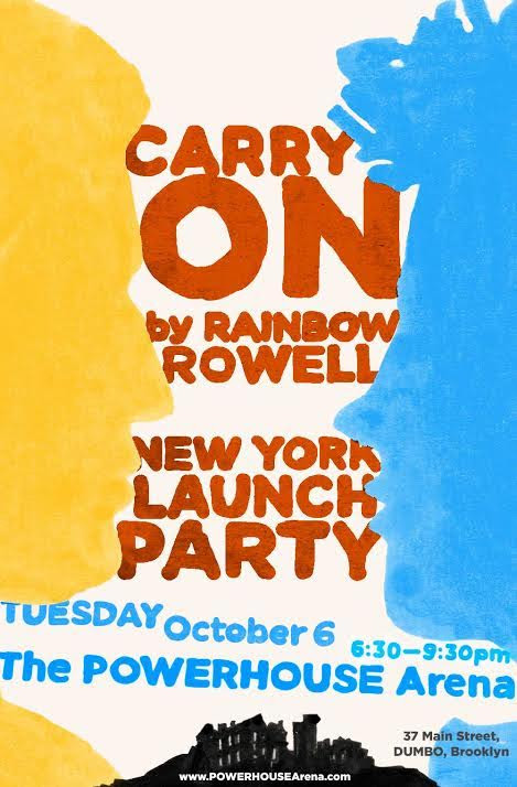 Book Launch: Carry On by Rainbow Rowell in conversation with Lev Grossman