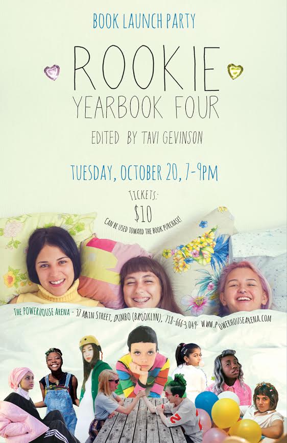 Book Launch: Rookie Yearbook 4 by Tavi Gevinson in conversation with Raury