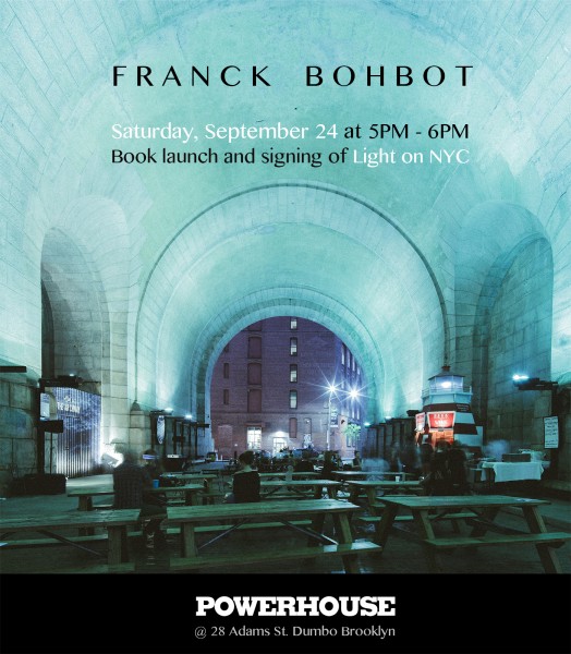 Photo Book Launch: Light on New York City by Franck Bohbot
