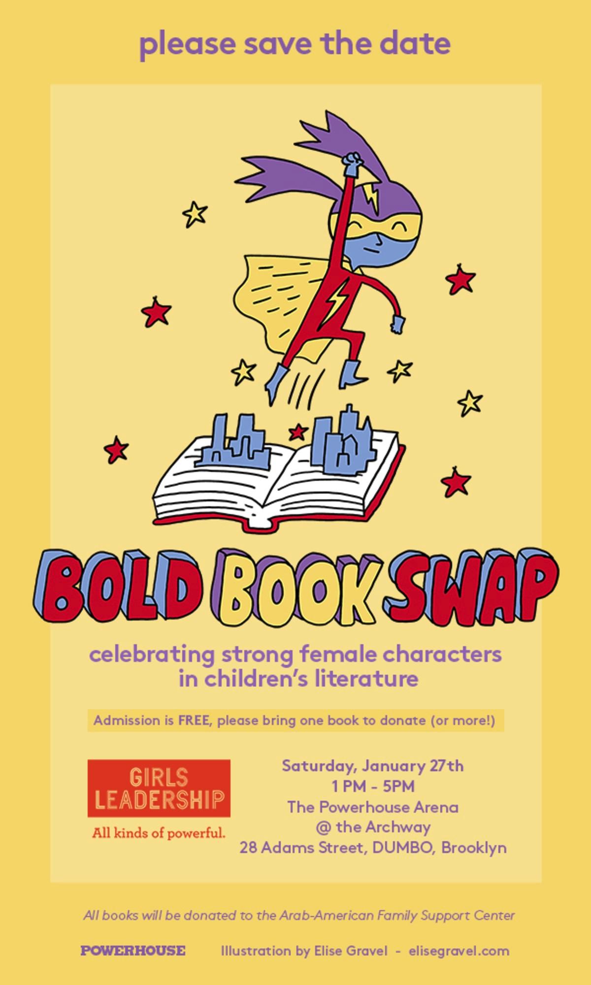 GIRLS LEADERSHIP presents: The Bold Book Swap!