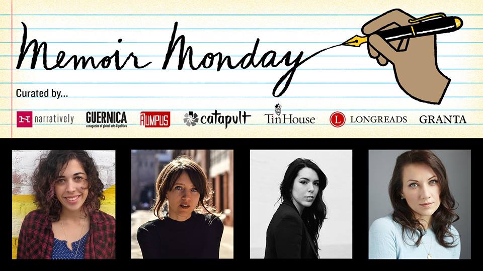 Memoir Monday: Featuring Melissa Febos, T Kira Madden, Jaya Saxena, & Tyler Wetherall