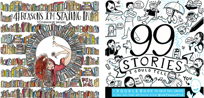 Joint Book Launch: 41 Reasons I’m Staying In by Hallie Heald and 99 Stories I Could Tell by Nathan Pyle