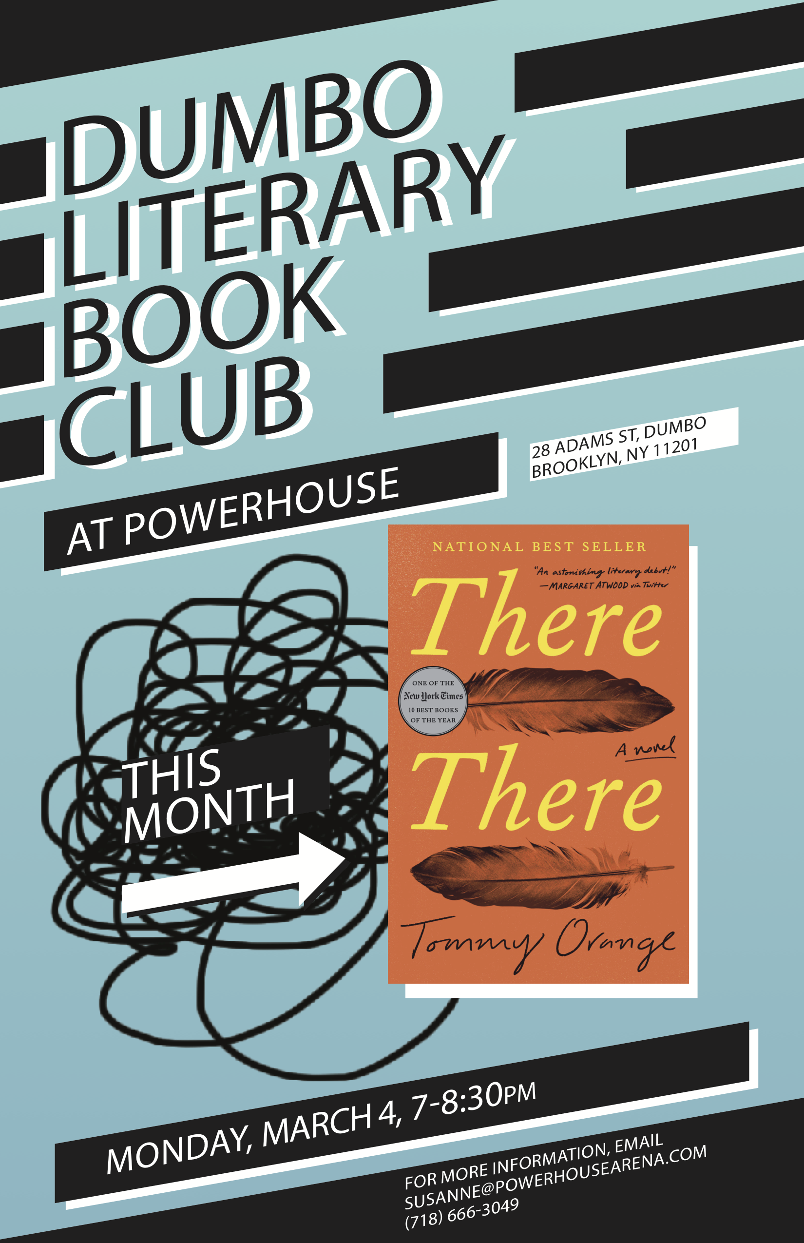 Dumbo Lit Book Club: There There by Tommy Orange