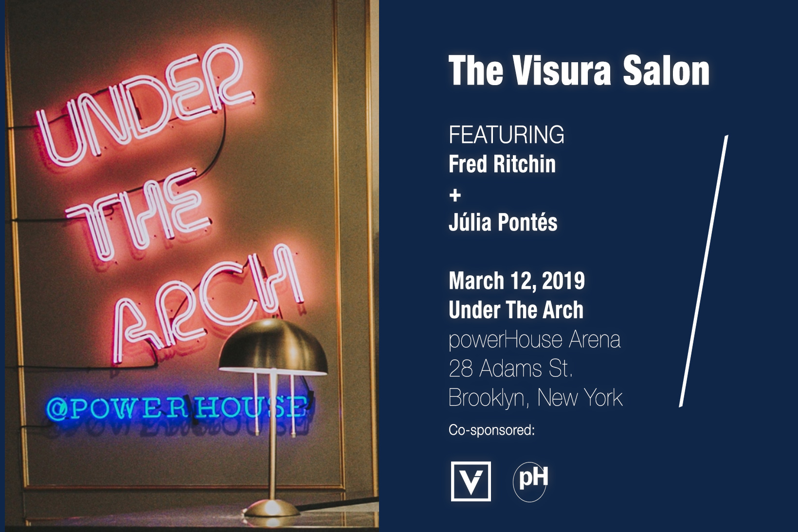 The Visura Salon Series with Fred Ritchin and Júlia Pontés