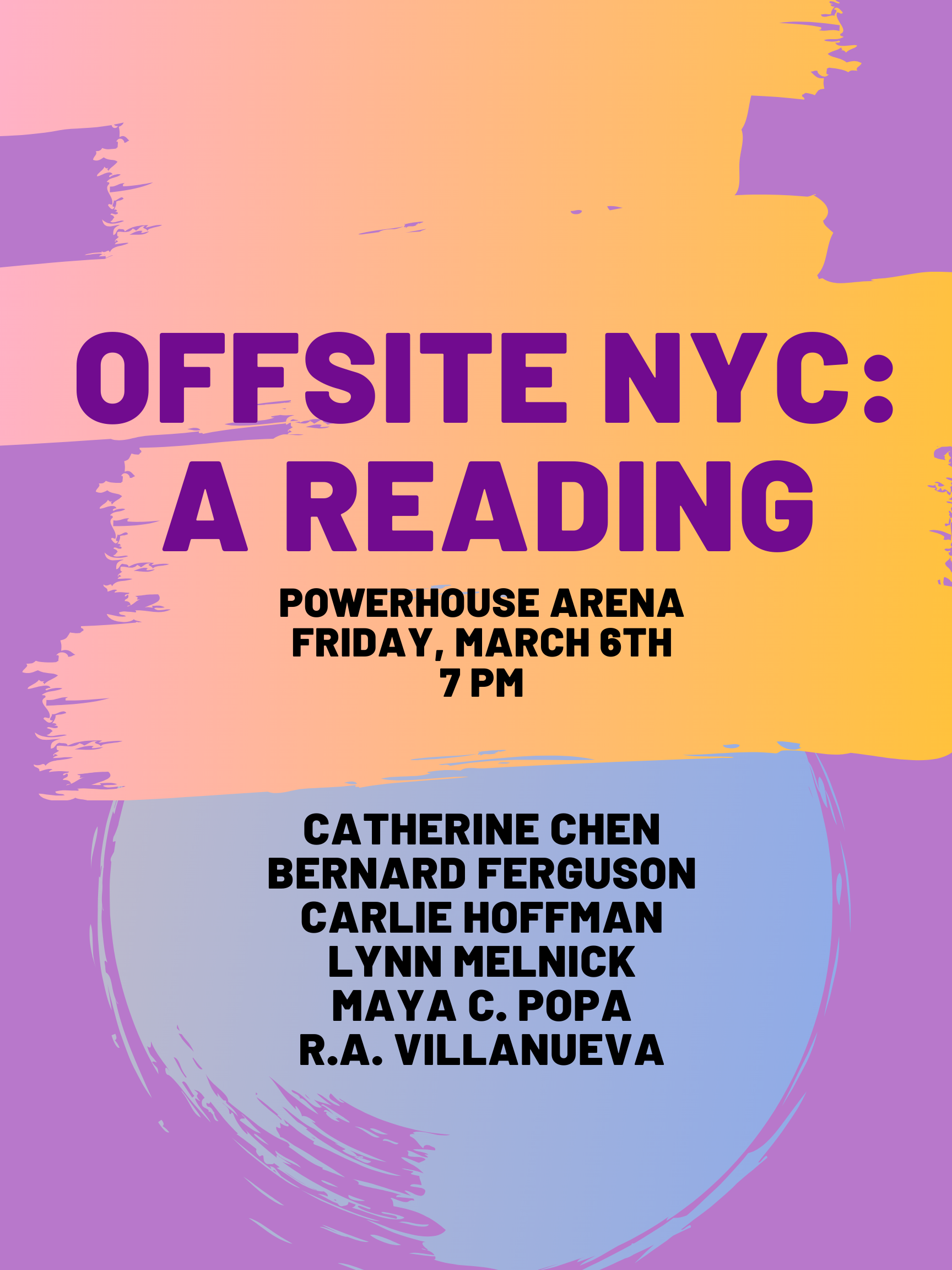 Offsite NYC: A Reading