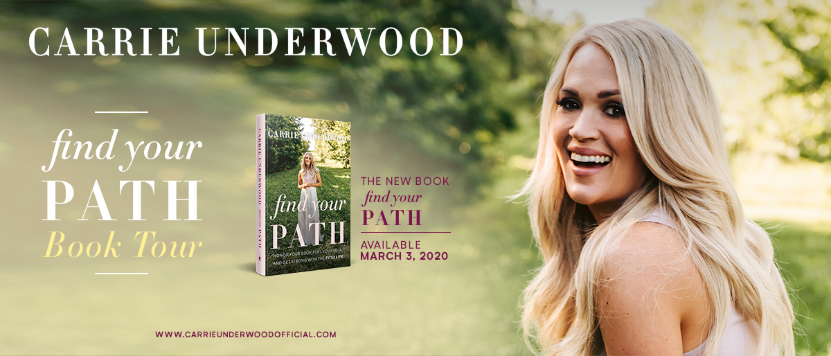 Carrie Underwood Fitness Book - Find Your Path Release Date, Info