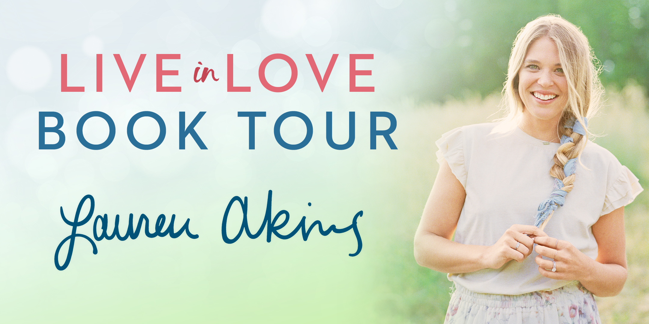 Virtual Book Launch: Live in Love by Lauren Akins