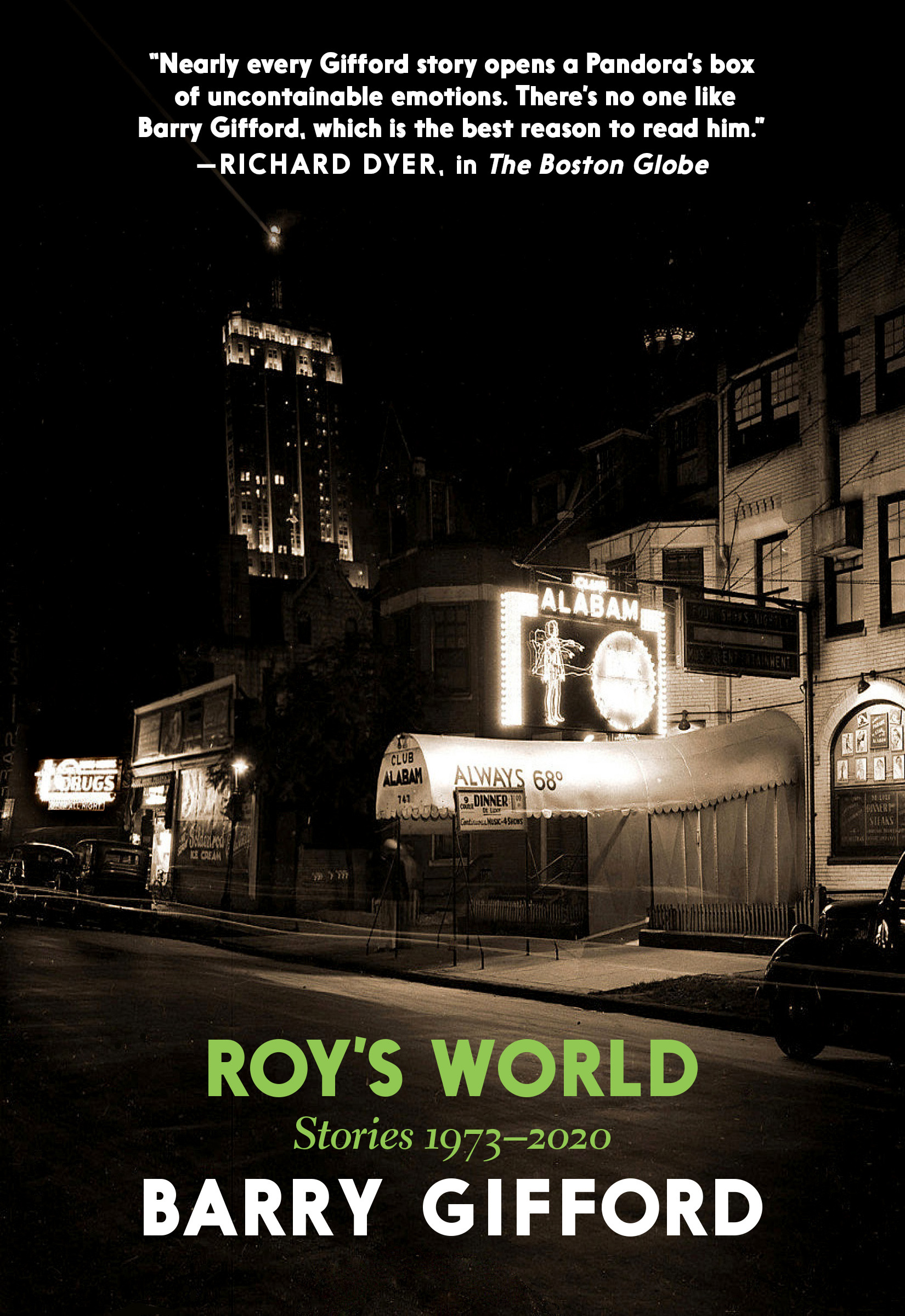 Virtual Book Launch: Roy's World by Barry Gifford in conversation with Willy Vlautin