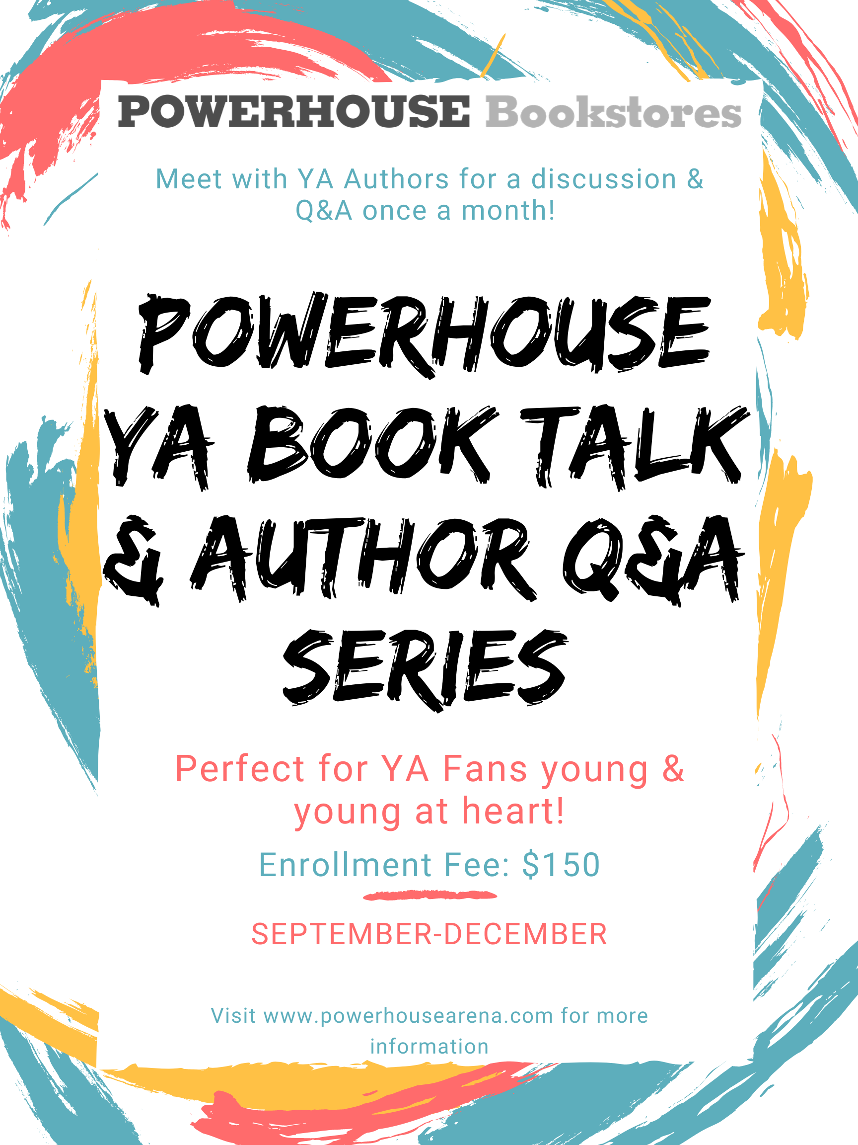 POWERHOUSE YA Book Talk and Author Q&A Series