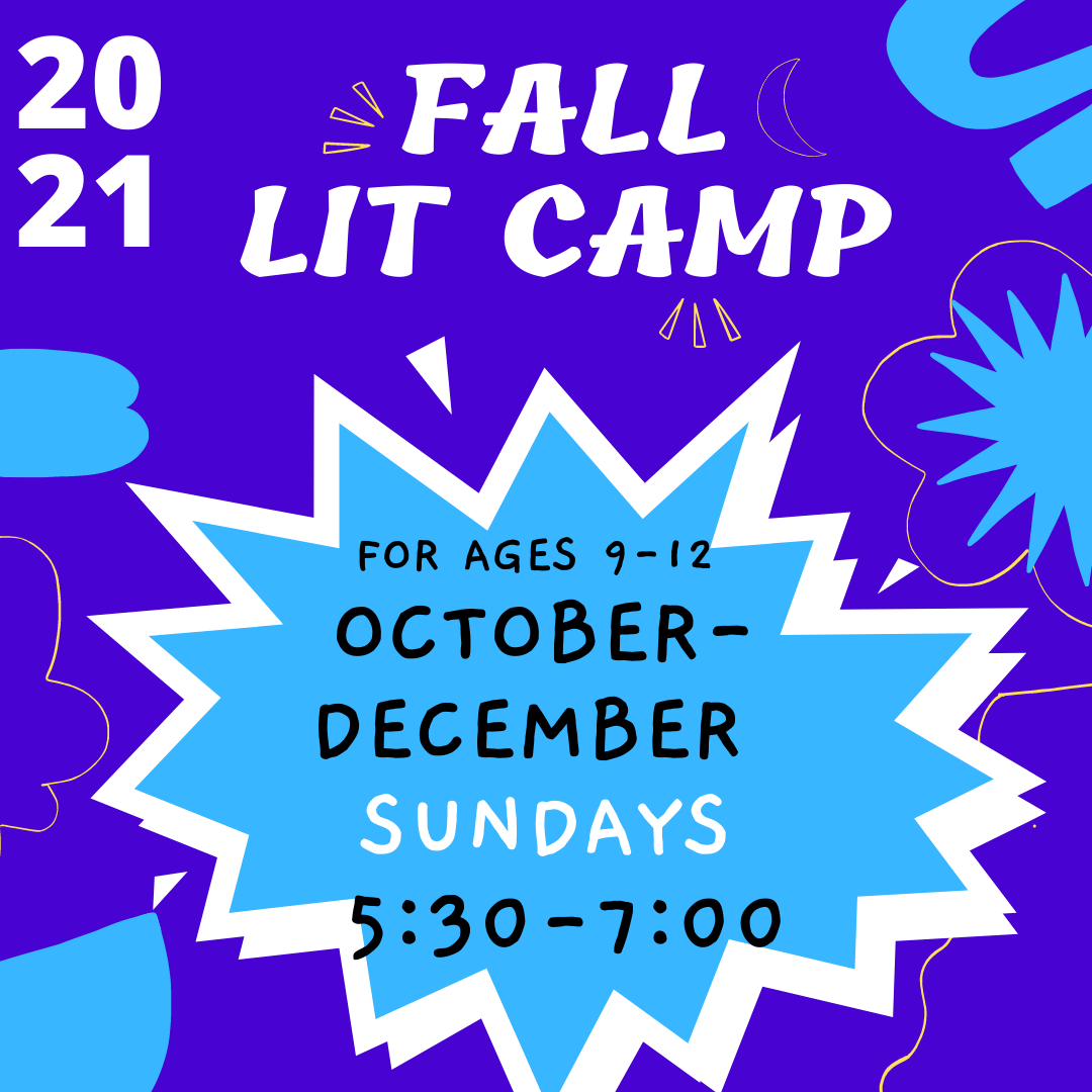 Middle Grade Fall Lit Camp 2021