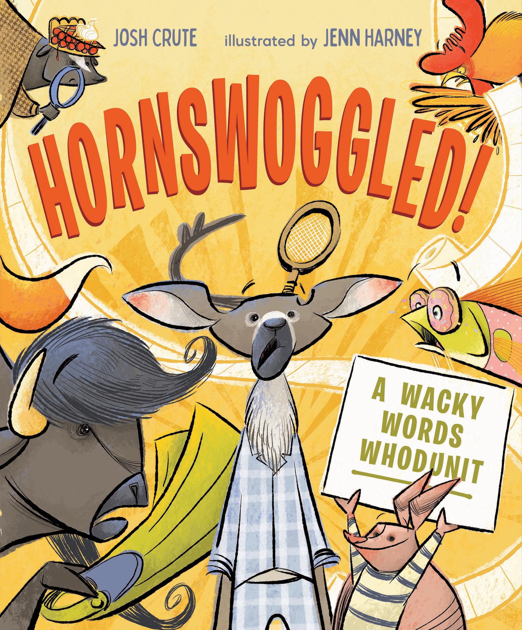 Virtual Story Time: HORNSWOGGLED! A Wacky Words Whodunit by Josh Crute