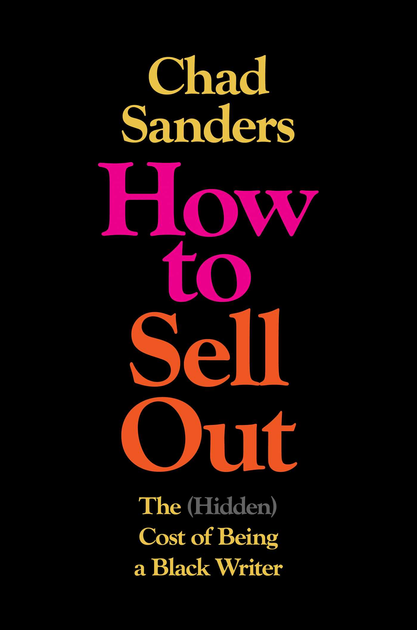 Book Launch: How to Sell Out by Chad Sanders