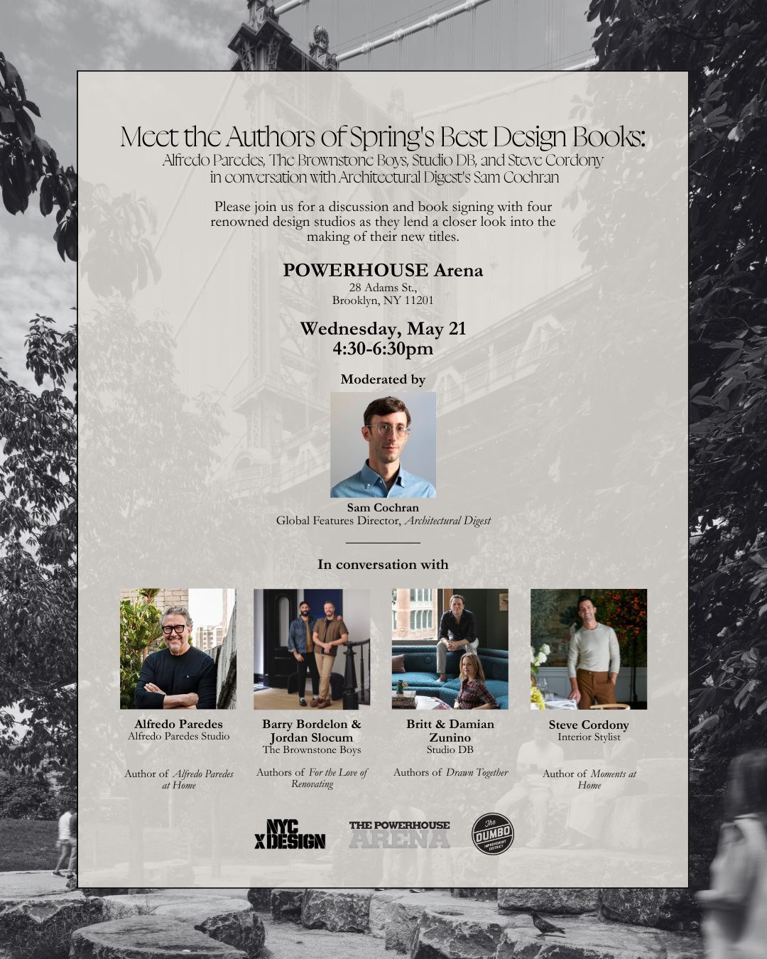 Meet the Authors of Spring's Best Design Books @ POWERHOUSE Arena