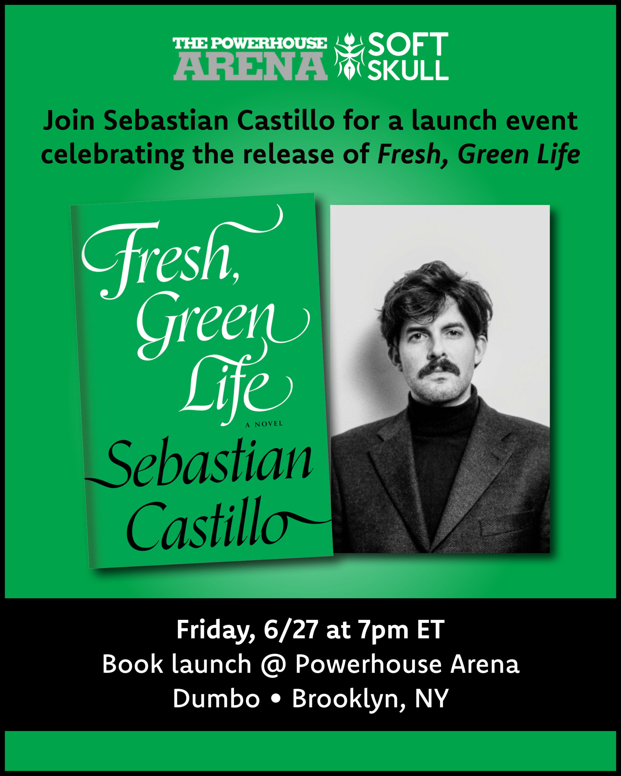 Book Launch: Fresh Green Life by Sebastian Castillo