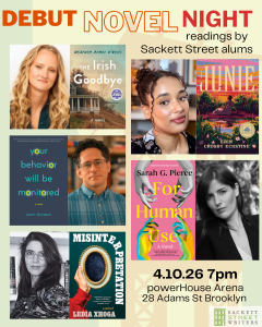 Book Panel: Debut Novel Night by Sackett Street Writers Workshop